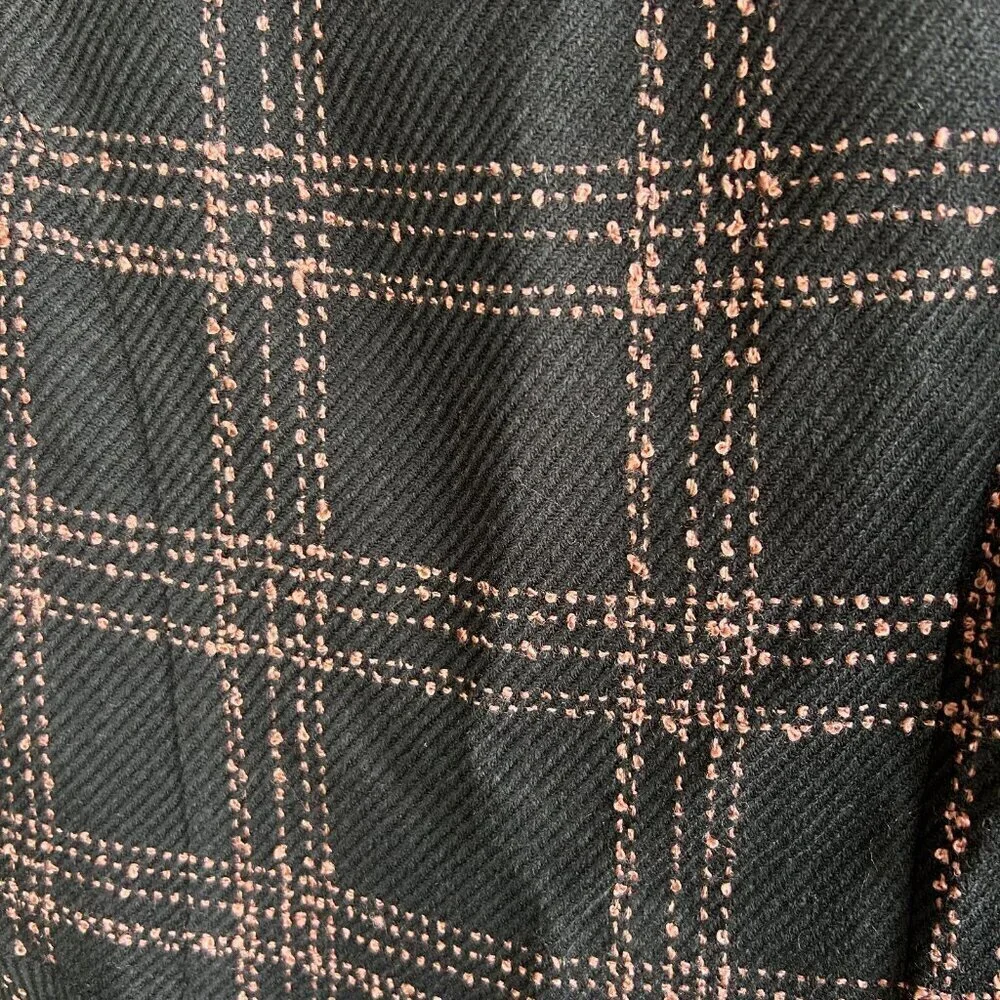 Hype Vintage Girls Plaid Dropped Waist Sleeveless Jumper Dress Size 7